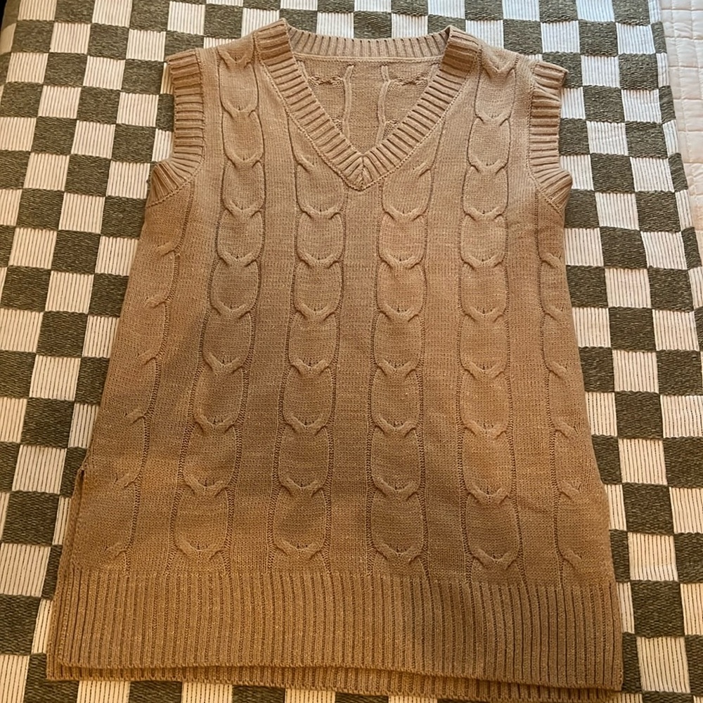 Long Sweater Vest